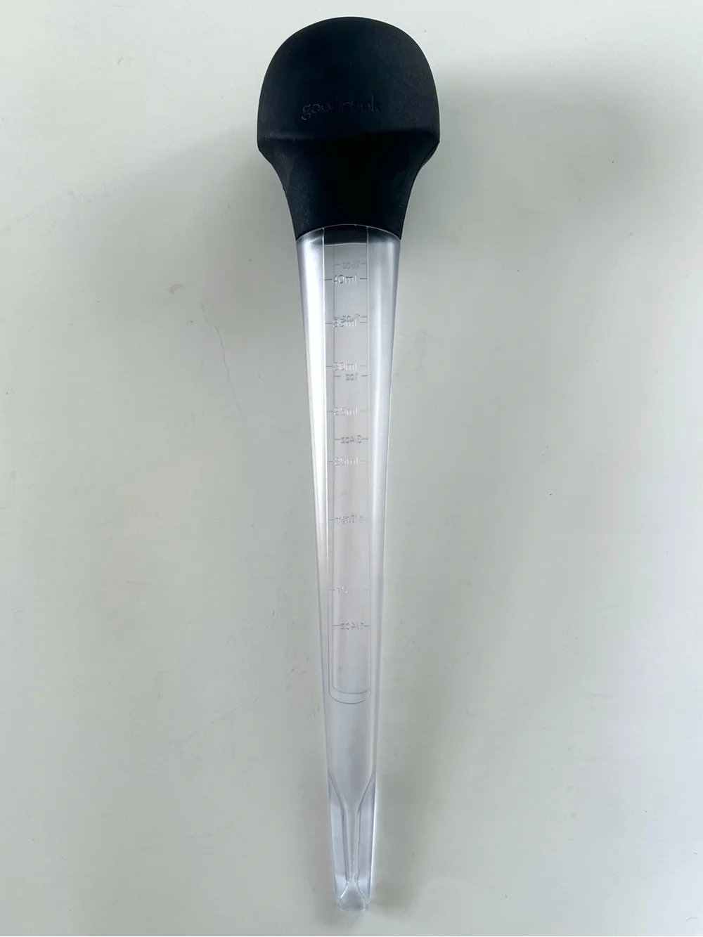 GoodCook 1.5 oz Liquid Baster Clear Plastic W Rubber Bulb Marinating Turkey Tool